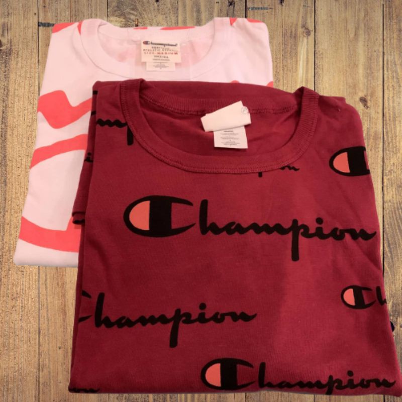 Kaos Champion Original Big Logo Unisex