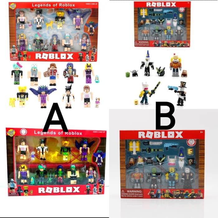 mainan  Kado Mainan Anak Cowok Legends of Roblox dalam kemasan Super Bagus