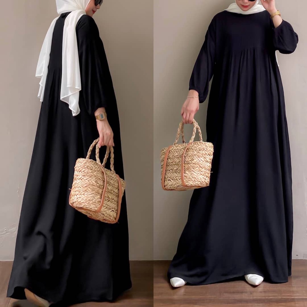 Sandra midi dress // Dress Wanita Terbaru 2021 Modern / Dress Brukat Kondangan Remaja Wanita Modern 