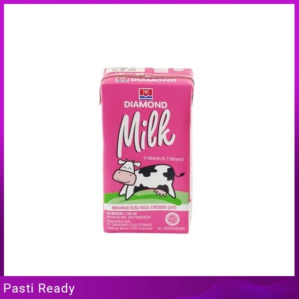 

DIAMOND MILK UHT STRAWBERRY 125 ML Grosir Bisa COD