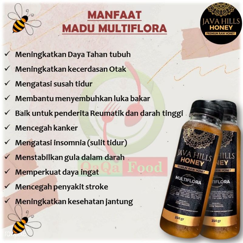 

MADU MULTIFLORAL JAVA HILLS MENINGKATKAN DAYA TAHAN TUBUH