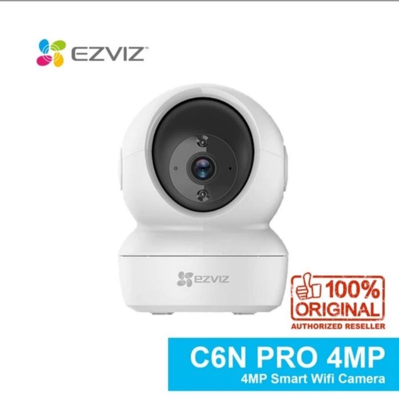 Ezviz C6N 1080p 2MP/4MP Ultra HD Pan Tilt Wifi CCTV camera original garansi resmi 1 tahun