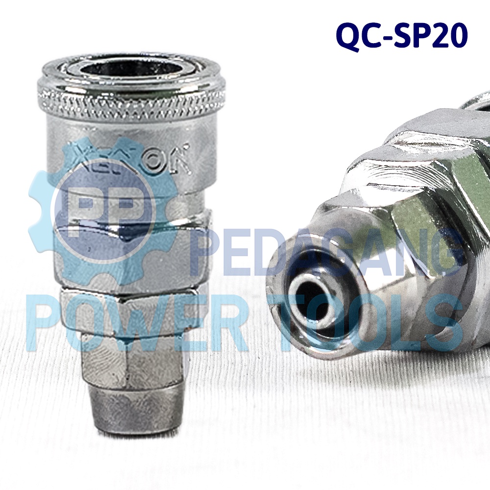 XENON SP20 KOPLER ANGIN SAMBUNGAN SELANG RECOIL KOMPRESOR SOCK COUPLER