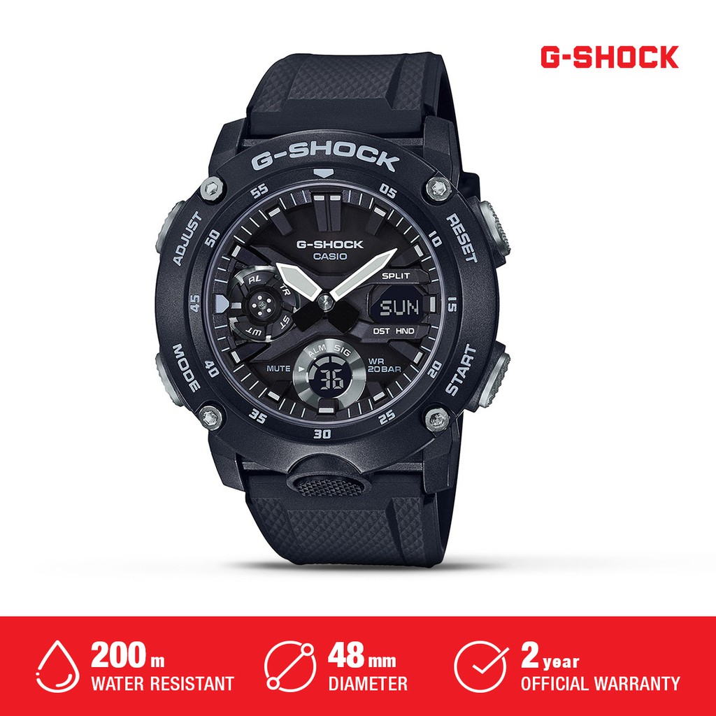 Casio G-Shock Jam tangan Pria GA-2000S-1ADR