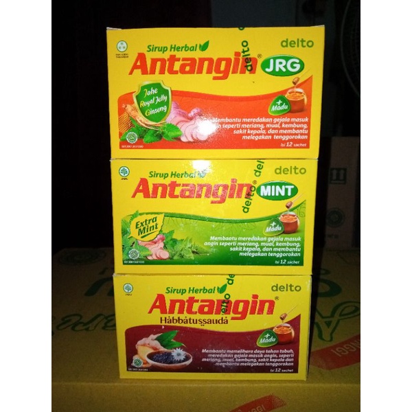 ANTANGIN Sirup Herbal Box Isi 12 Sachet