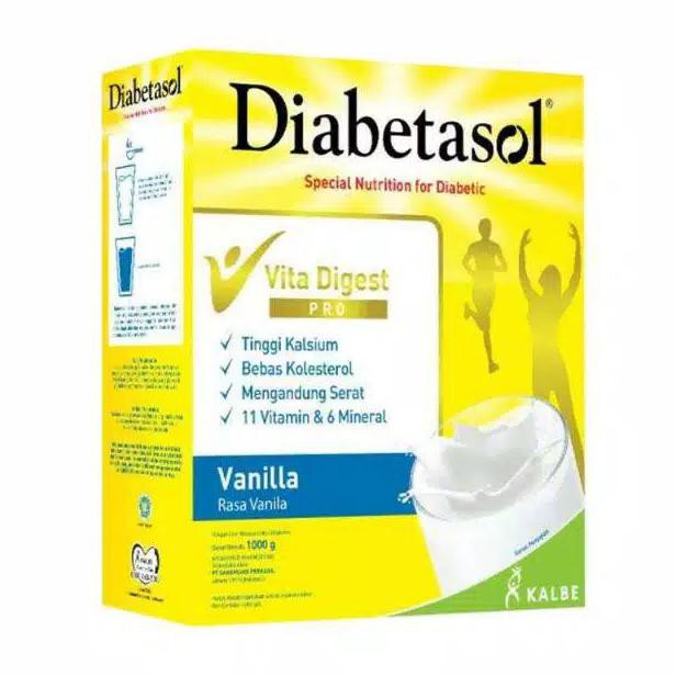 

[[BISA COD]] Diabetasol milk 1kg - Vanila OBRAL Kode 542