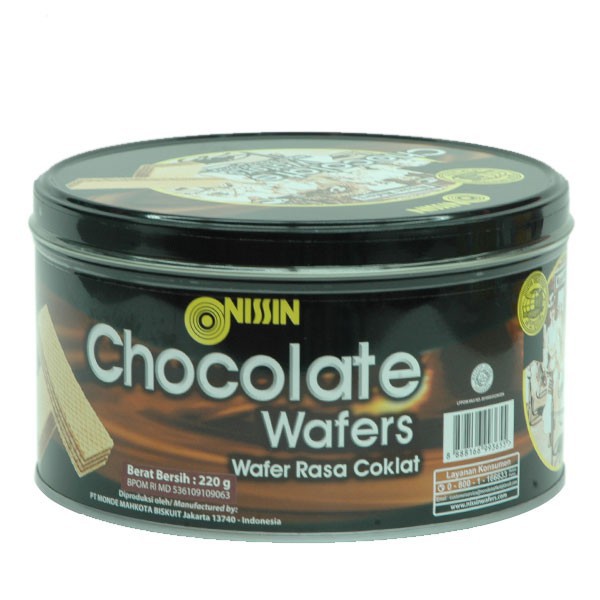 

Nissin Wafer Coklat Mini Tin 200G