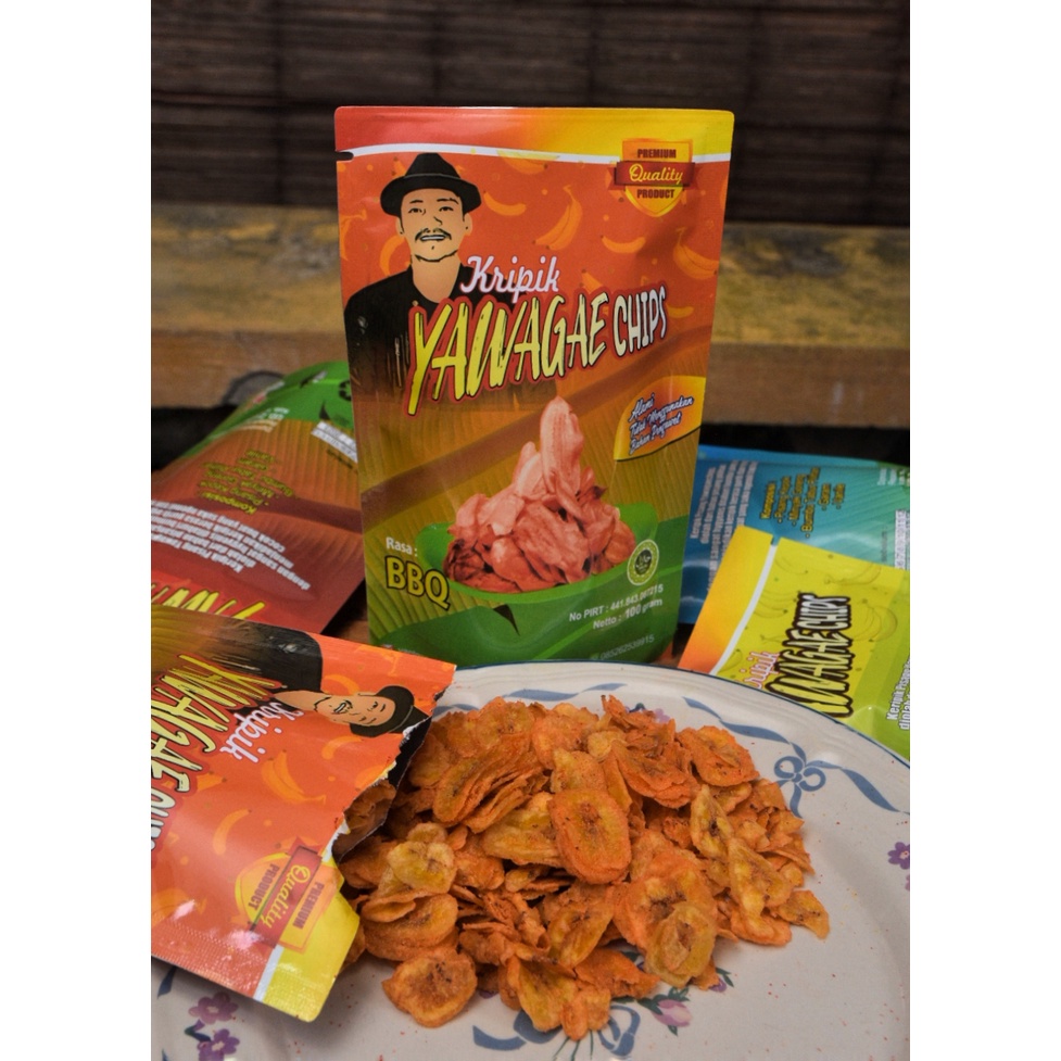 

Yawagae Chips Rasa BBQ - Crunchi sedikit menggetarkan lidah