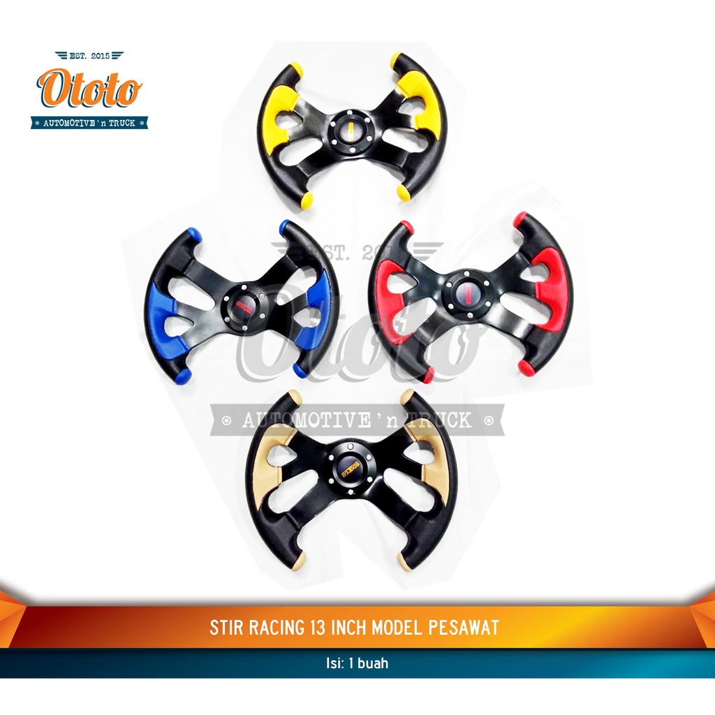 Stir Racing Setir 13 inch Model Pesawat