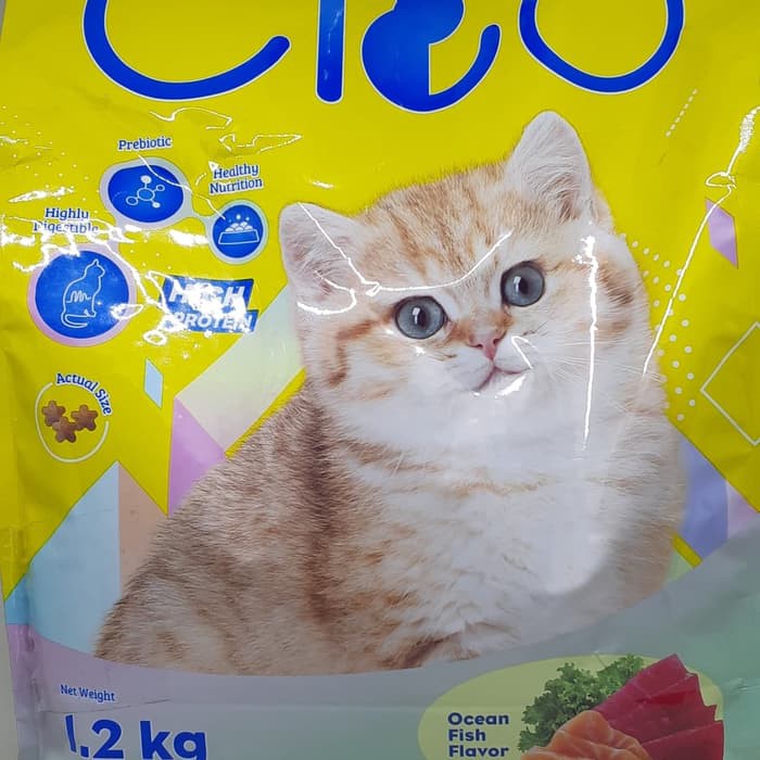 Makanan Anak Kucing CLEO Kitten Ocean Fish 1.2 kg 1.2kg Dry Cat Food