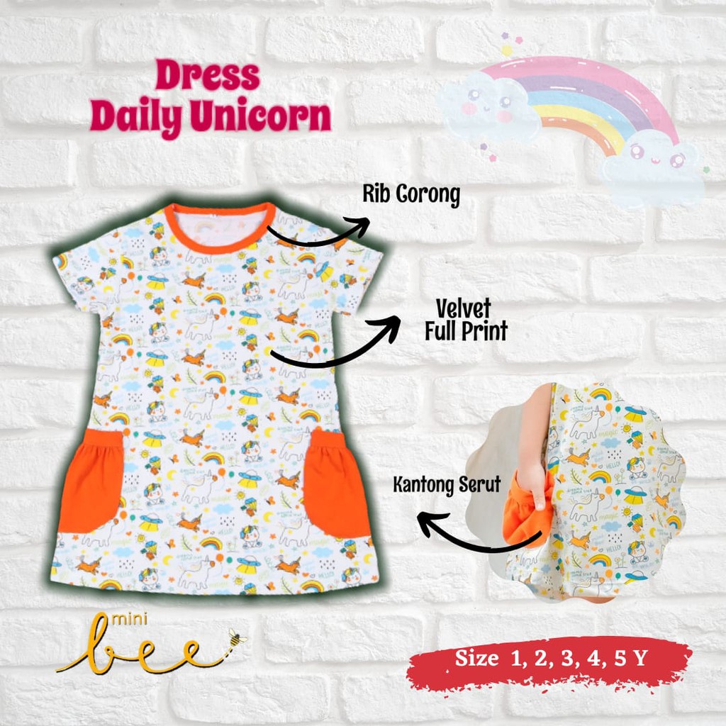 Dress Anak Baby Minibee