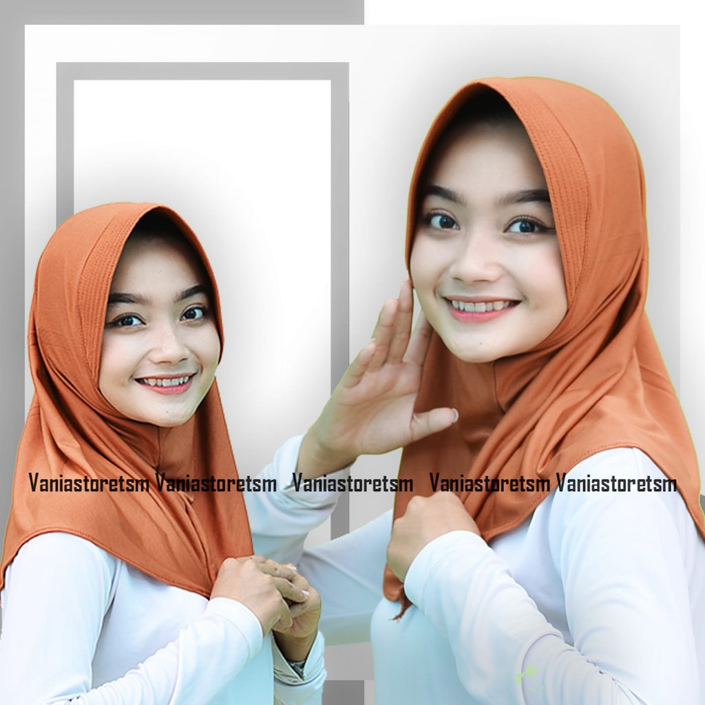 HIJAB SPORT MENUTUP DADA PREMIUM OLAHRAGA