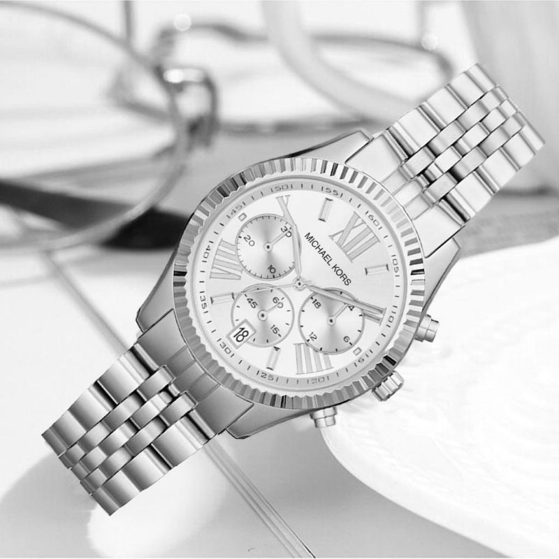Michael Kors Jam Stainliss Steel Rantai Jam Tangan Super Quality Terlaris Pria Wanita