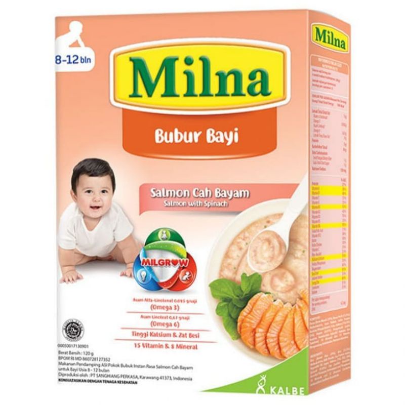 Milna Bubur MPASI 6+ dan 8+ bulan