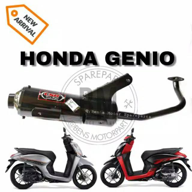 Knalpot racing Honda Genio / Beat 2020