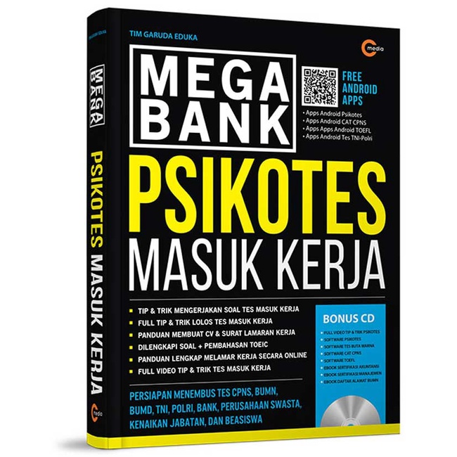 Mega Bank Psikotes Masuk Kerja + Cd
