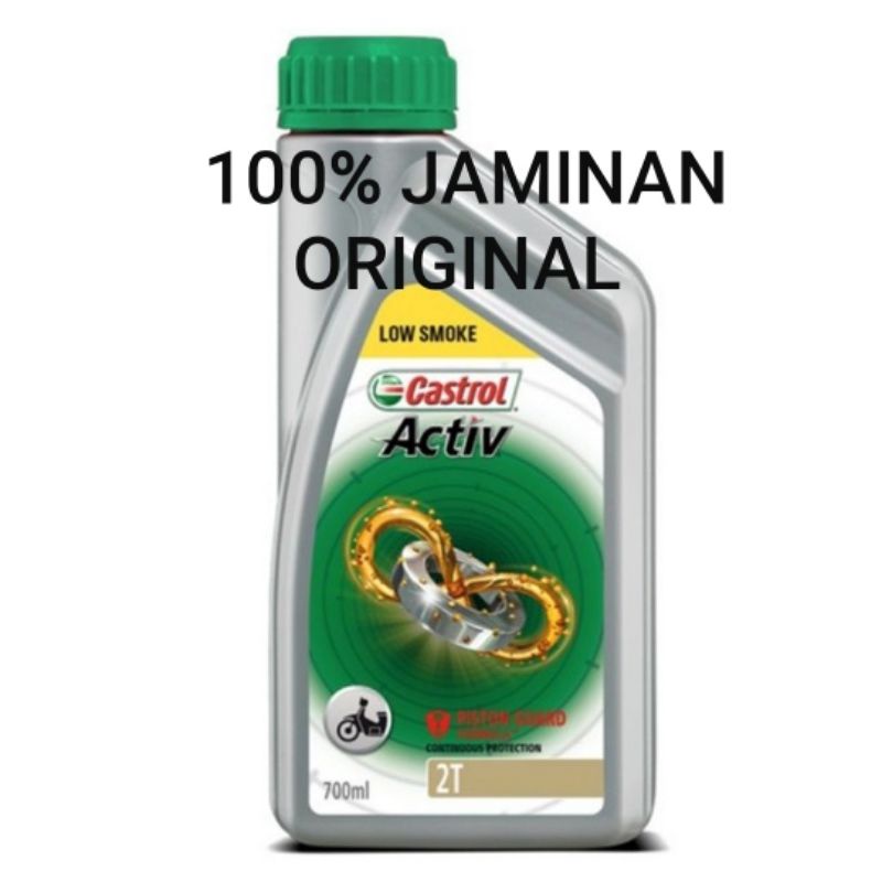 OLI CASTROL 2T 700ML CASTROL ACTIV 2T JAMINAN ORIGINAL