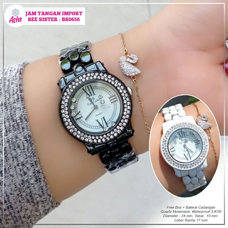 JAM TANGAN IMPORT BEE SISTER/BS0656