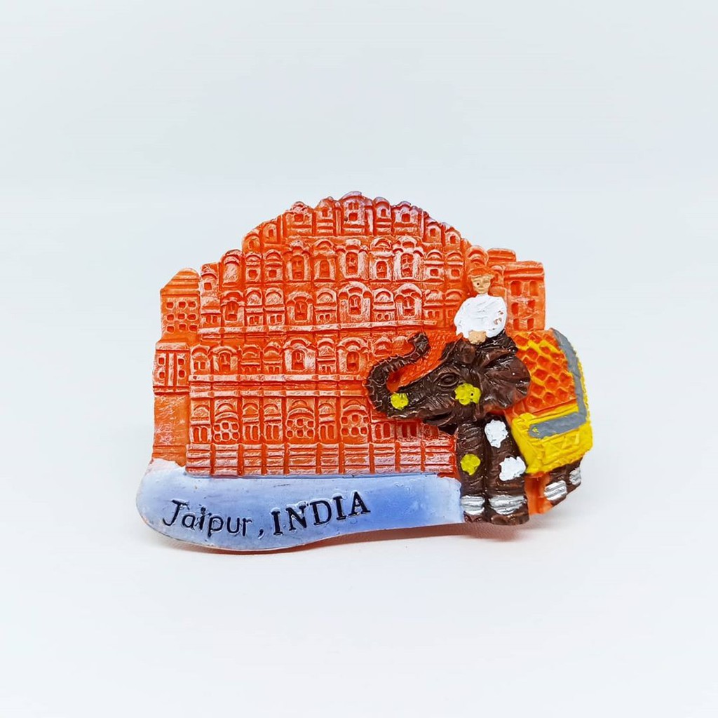 Fridge Tempelan Magnet Kulkas Souvenir Negara India Jaipur India 11-100