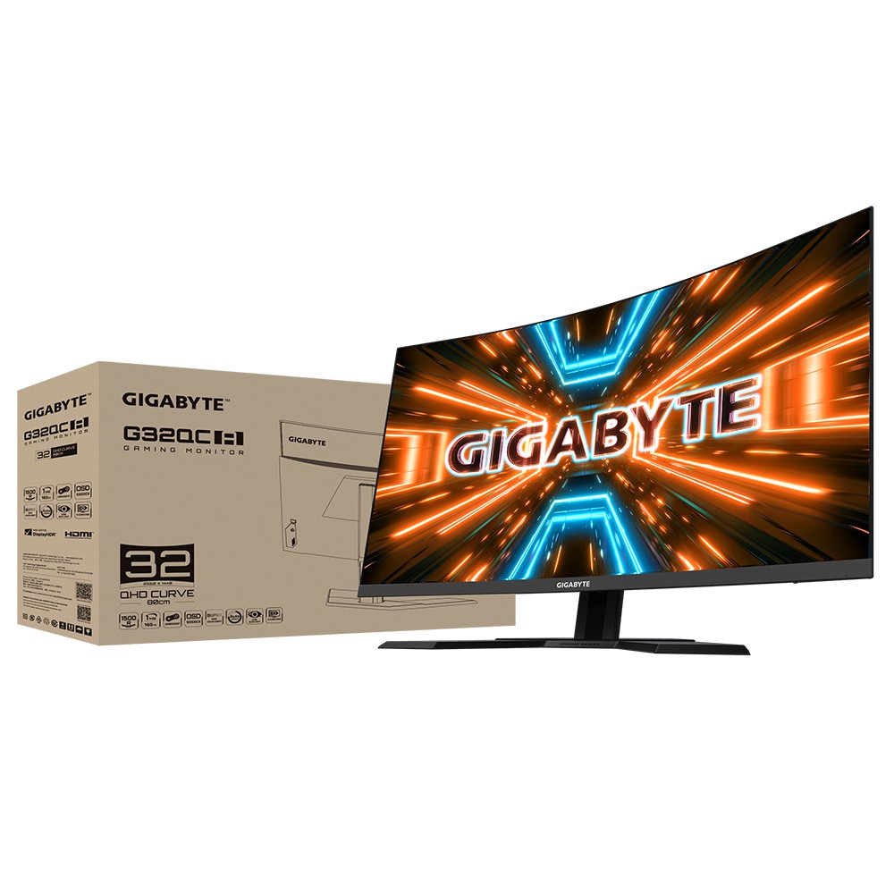 Gigabyte G32QC A Gaming Monitor - G32QC A-EK