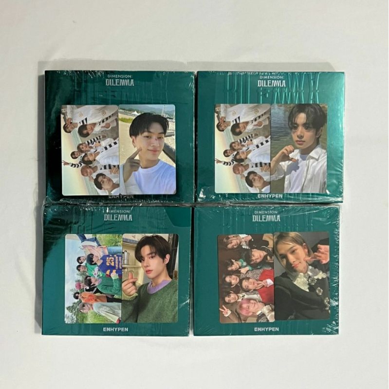 [READY] ENHYPEN Dilemma Essential Album with Jay / Heeseung / Niki / Jake Photocard Pc Card