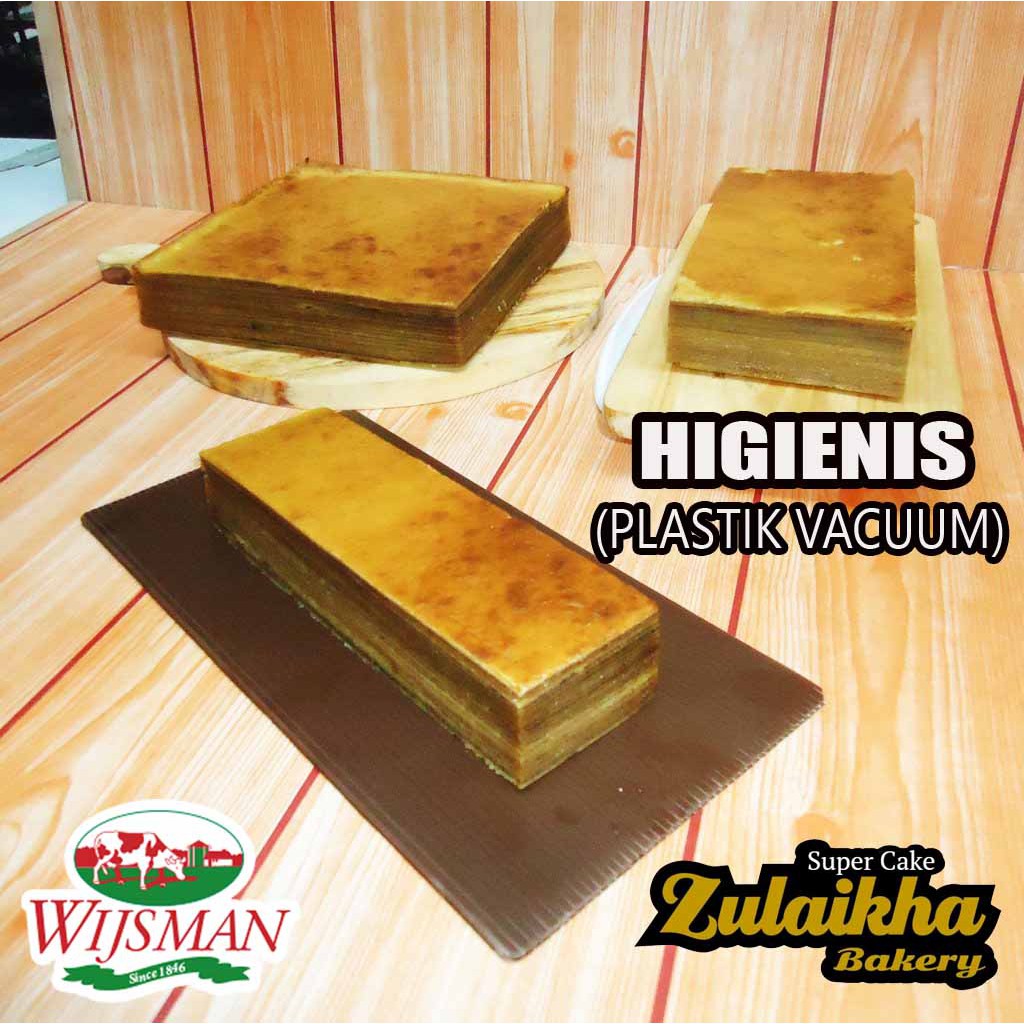 Lapis legit tanpa tepung super wisman ukuran 5 x 20 cm