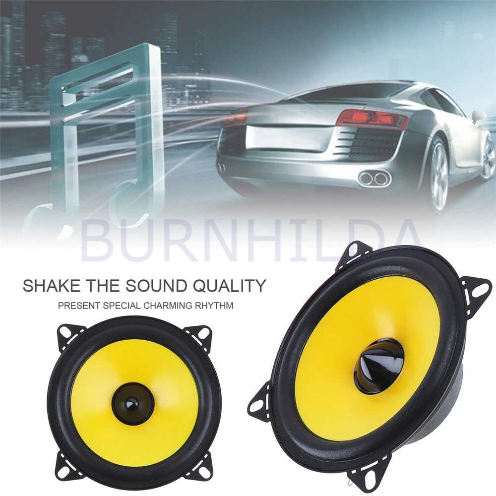 Speaker Subwoofer Mobil Stereo HiFi 4 Inch 60W 2 PCS mobil motor burnhilda