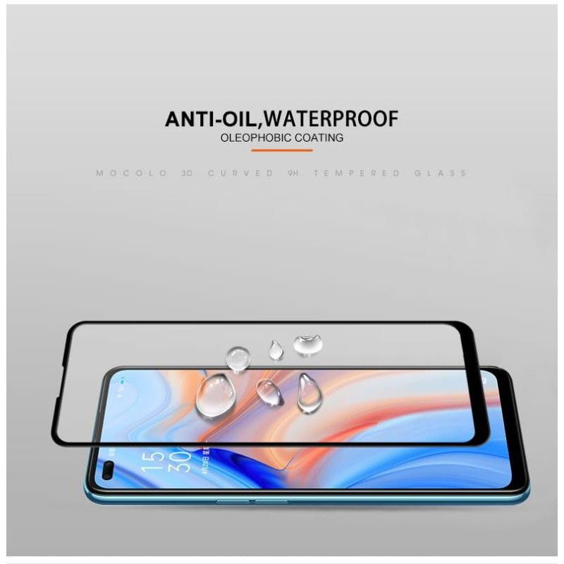 TEMPERED GLASS 9D OPPO RENO 4 FULL COVER KUALITAS PREMIUM 9H &amp; PROTECTION SCREEN ANTI GORES/TEMPER GLASS/TG