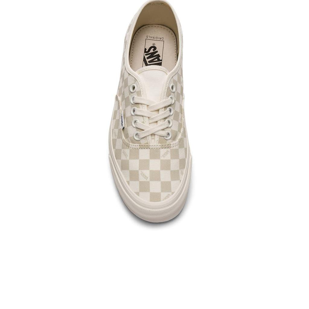 vans authentic checkerboard marshmallow