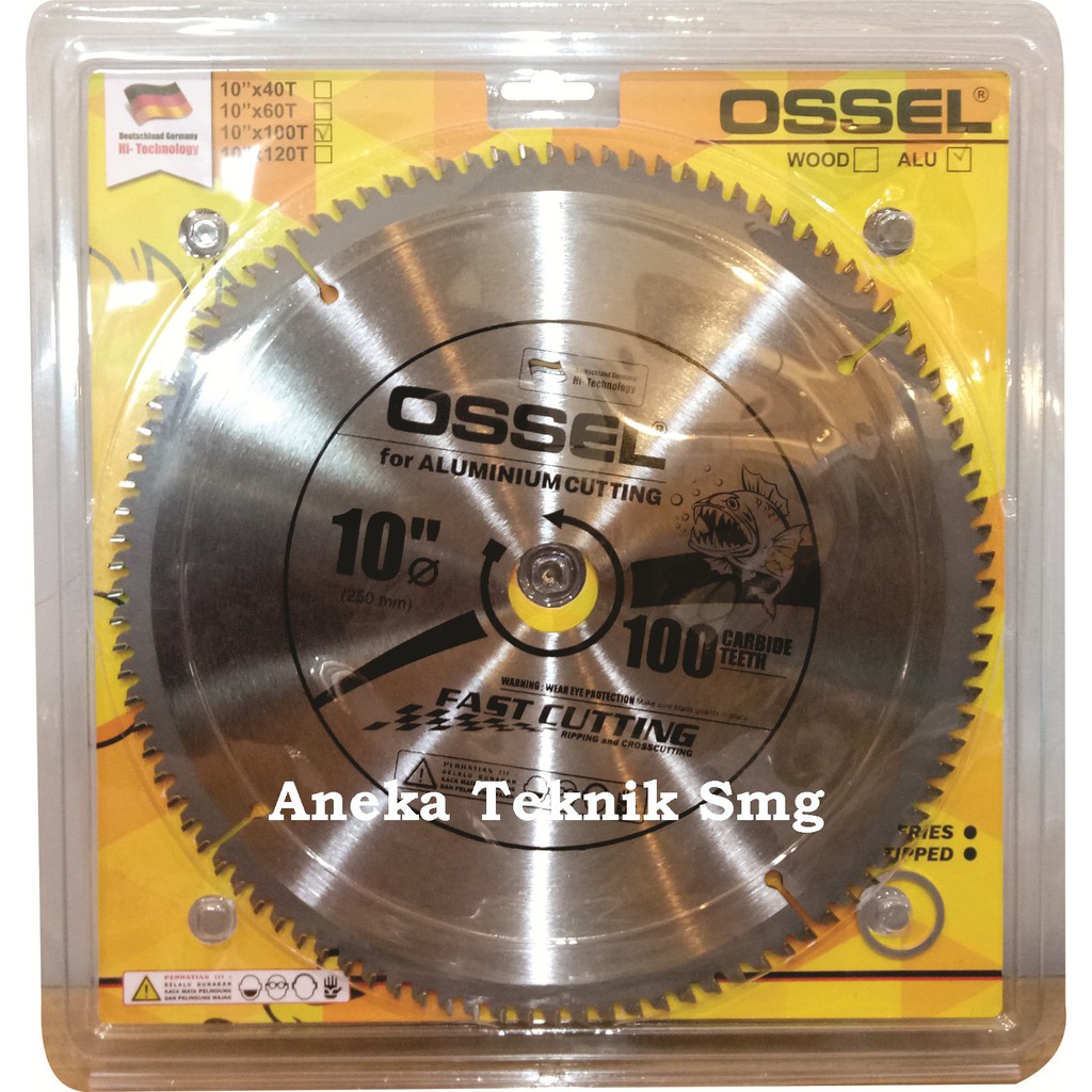 Jual Mata Gergaji Circular Saw Alumunium Kayu Mata Circullar Saw X T Ossel Shopee Indonesia