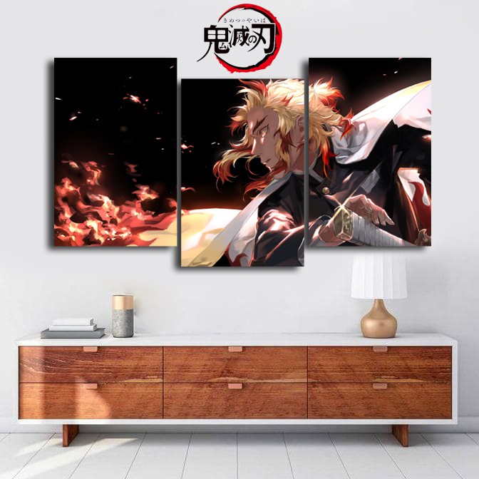 Hiasan Dinding Dekorasi Dinding Kimetsu No Yaiba 9 Pillar Wall Decor pusatmode1234