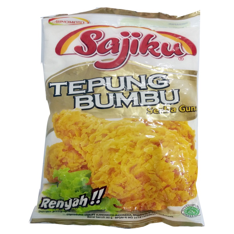 

Sajiku Tepung Bumbu Goreng 90Gr