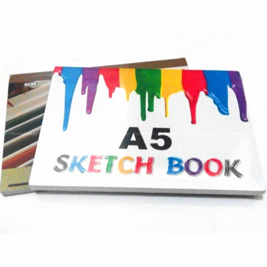 SKETCH BOOK KIKY / BUKU GAMBAR SKETSA A5 ISI 50 LEMBAR