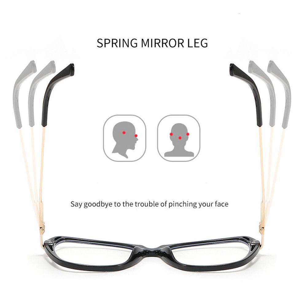 Mxbeauty Kacamata Anti Blue Light Fashion Korea Bingkai Poligon Wanita Eyeglasses