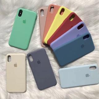 Case Bahan Silikon Untuk Iphone 11 Pro Max X Xs 7 8 Plus