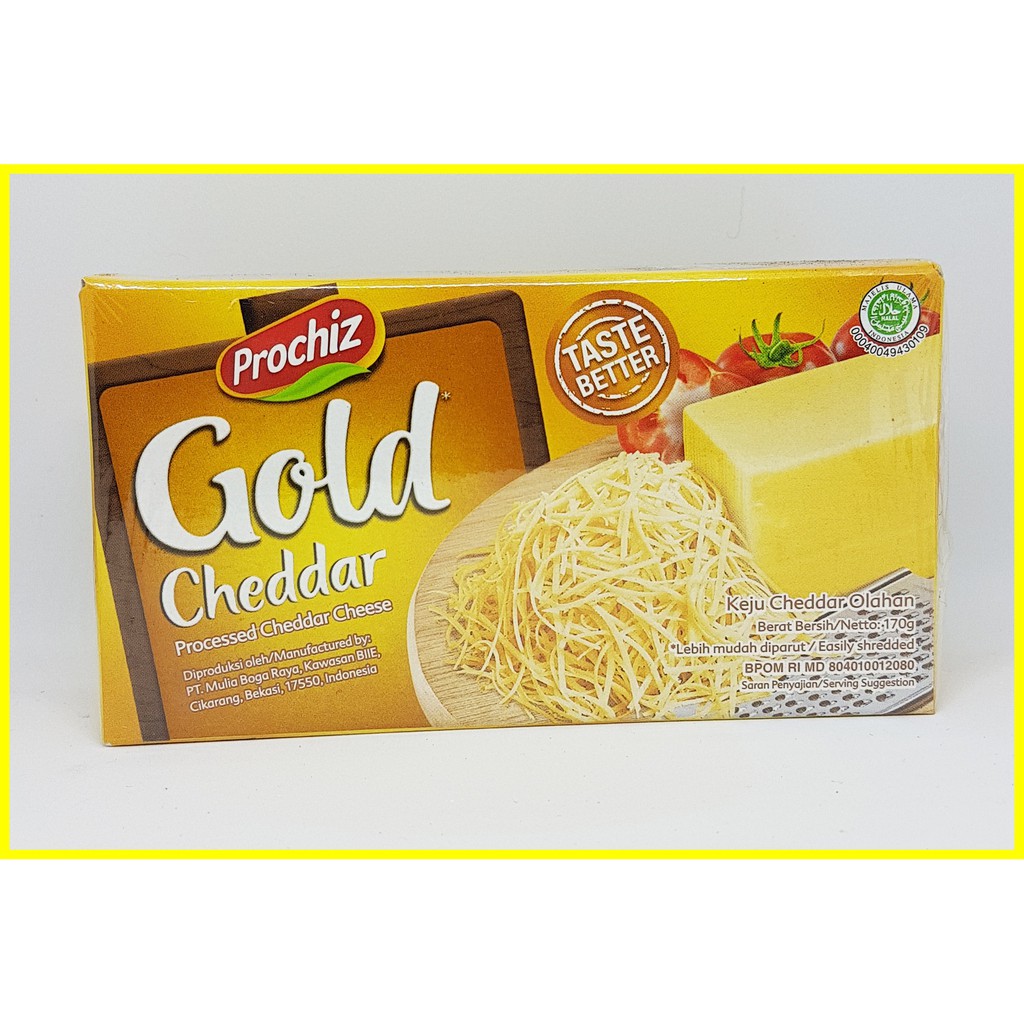 

KEJU PROCHIZ GOLD CHEDDAR 170 GR