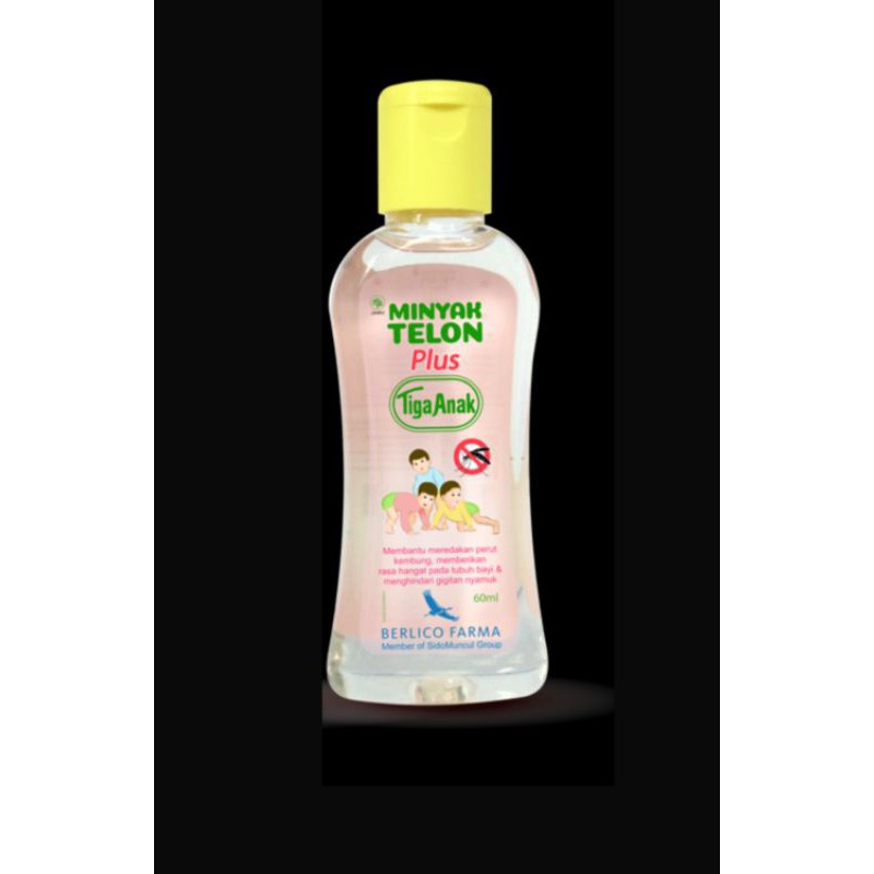 Minyak Telon plus Cap Tiga Anak 60ml