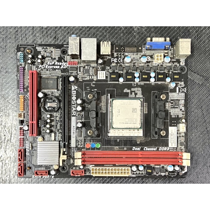Motherboard AMD Biostar A55ML2 Socket FM2 DDR3 Second