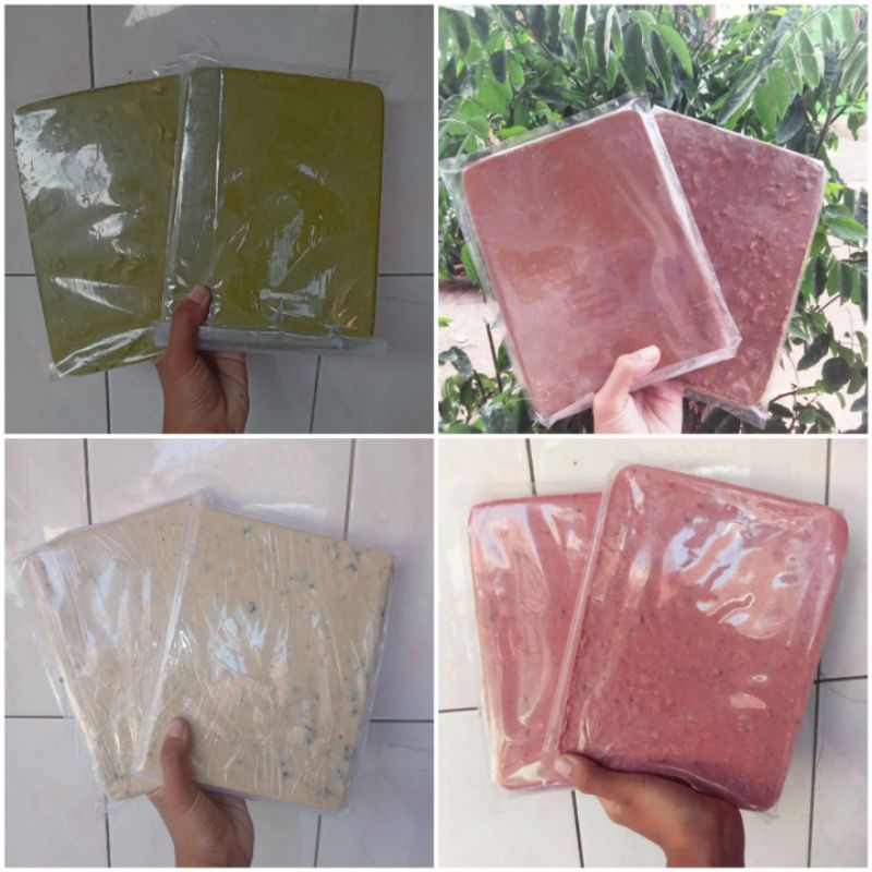 

Cokelat Block 350gr bahan Sq dan Take it / Cokelat / Green tea / Yougert / Vanilla