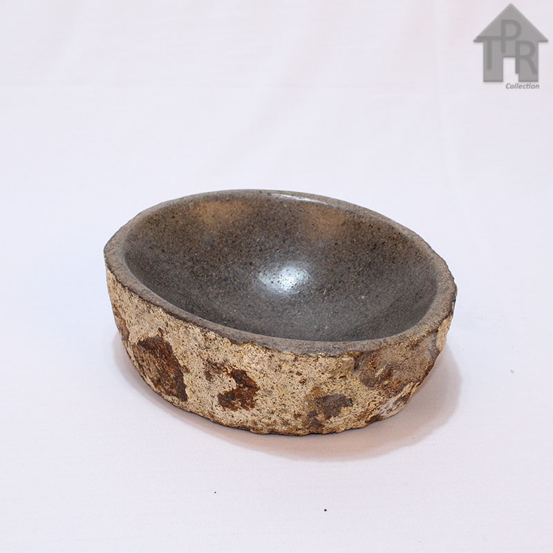 Andesit | Batu Kali Bowl Mangkuk - D20T6