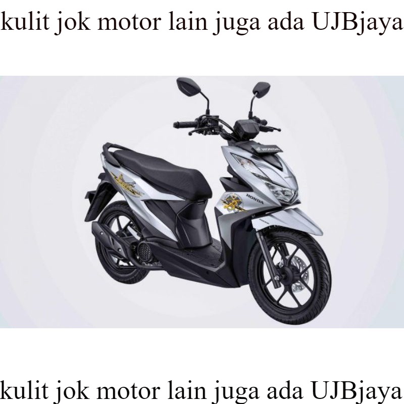 Kulit Jok Motor  Beat Street Standar / Bahan Ori Sarung Jok Motor  Beat Street A6