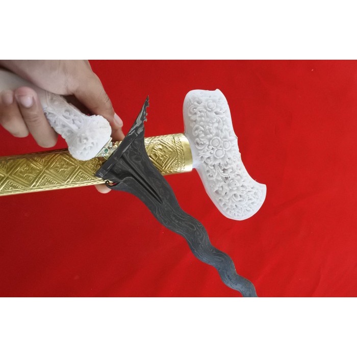 

keris sengkelat warangka gayaman g4ding kw istimewa mhr murah