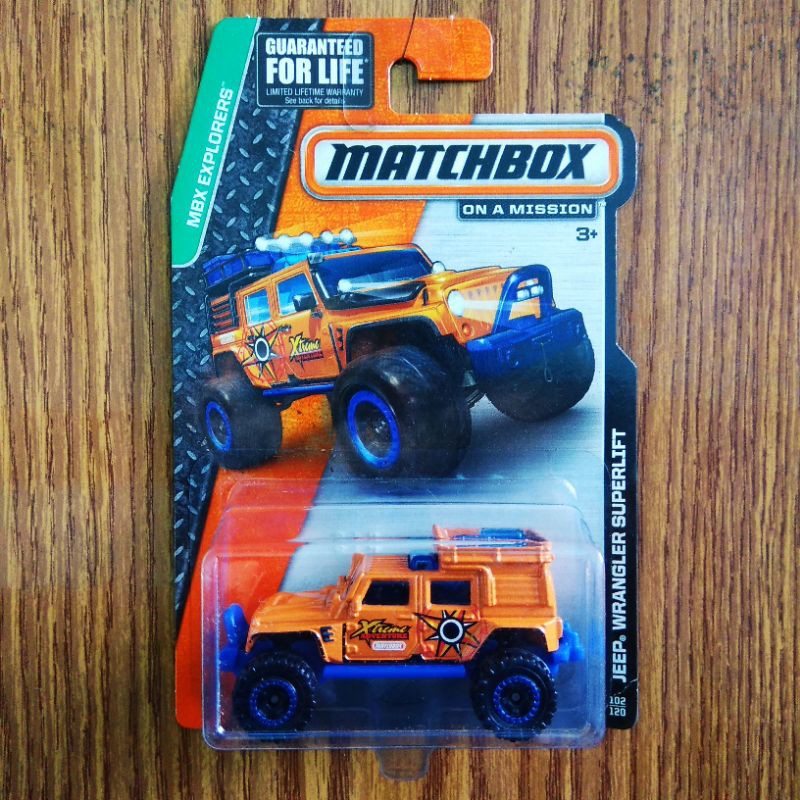 matchbox Jeep Wrangler