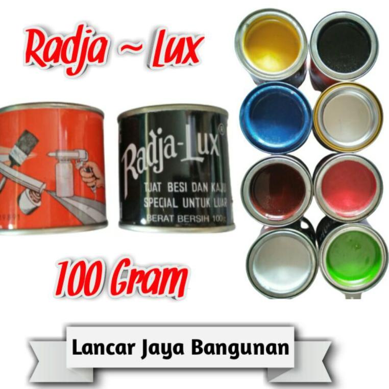 

(T2E8) ⭐️ CAT KAYU / CAT BESI RADJA LUX 100 GRAM //Barang@special