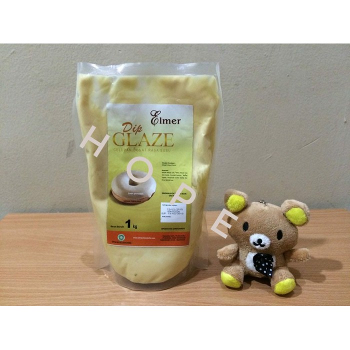 

Elmer Dip Glaze White Susu 1Kg original packing pabrik