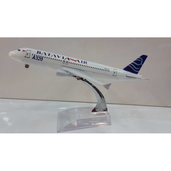 BARU BATAVIA AIR PESAWAT TERBANG FULL DIECAST ( PT068 )