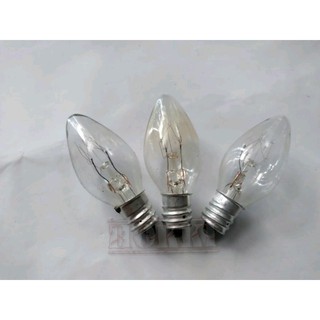LAMPU BOHLAM JANTUNG CABE E12 CLEAR BOLHAM PIJAR FITING KECIL REFILL