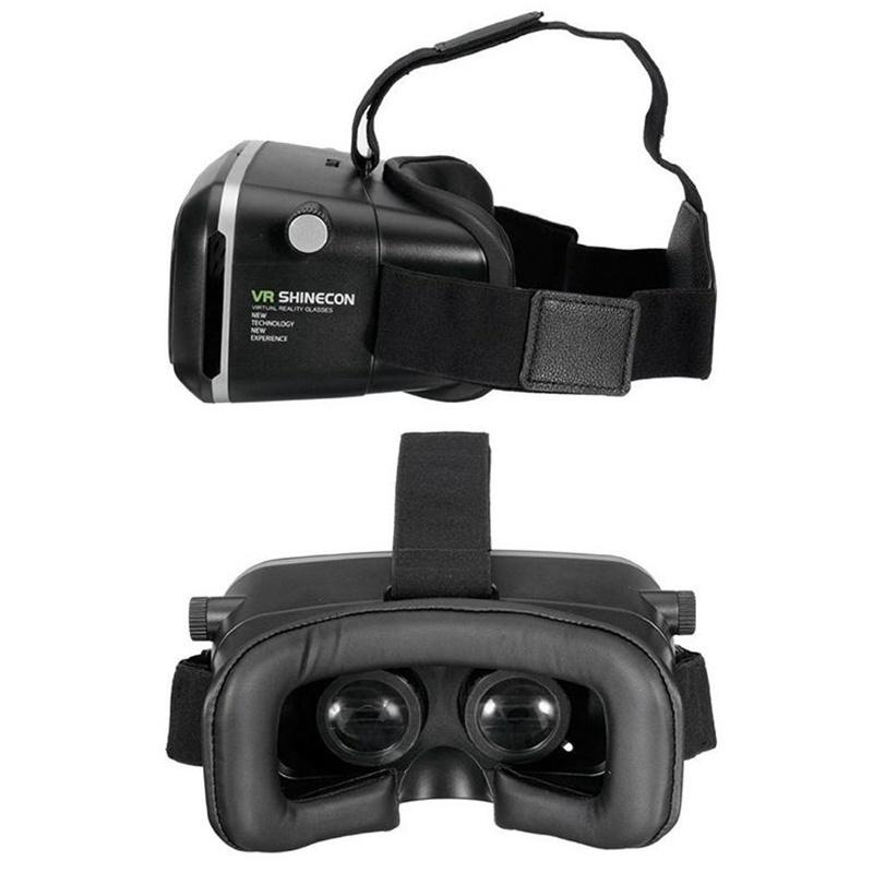 Kacamata VR Virtual Reality 3D dengan Remote Control