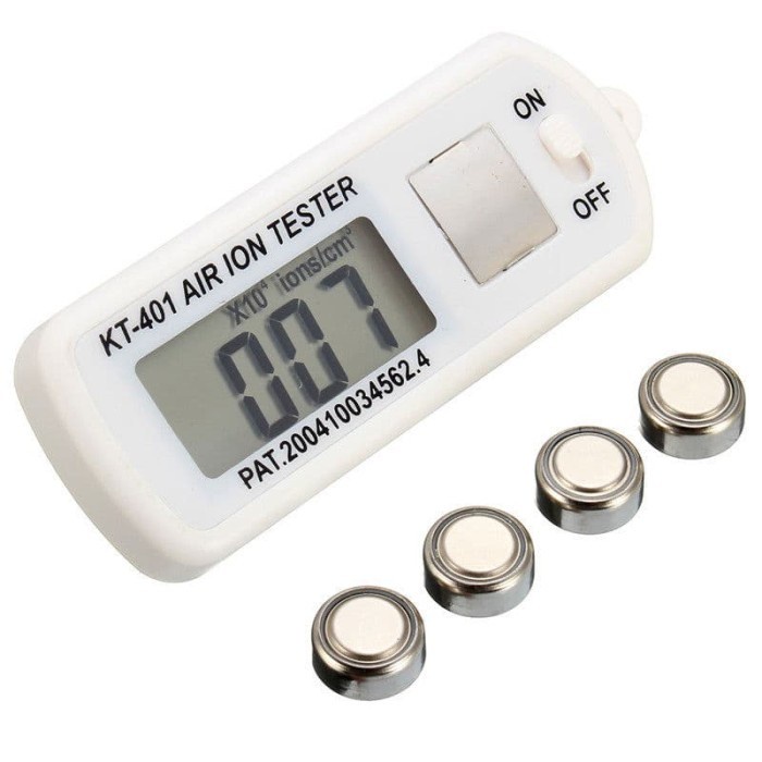 New KT-401Air Aeroanion Air Ion Tester Meter Counter Negative Ions