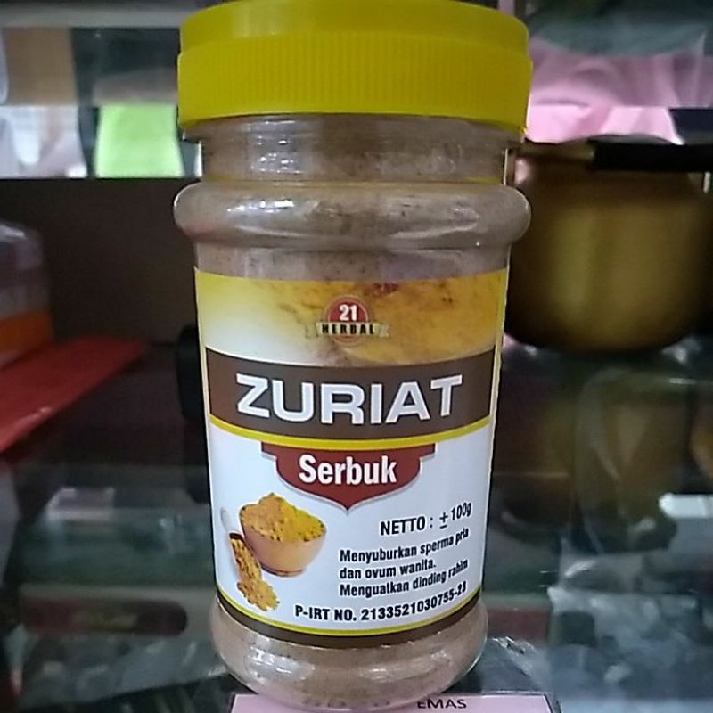 

Serbuk buah zuriat -Ready